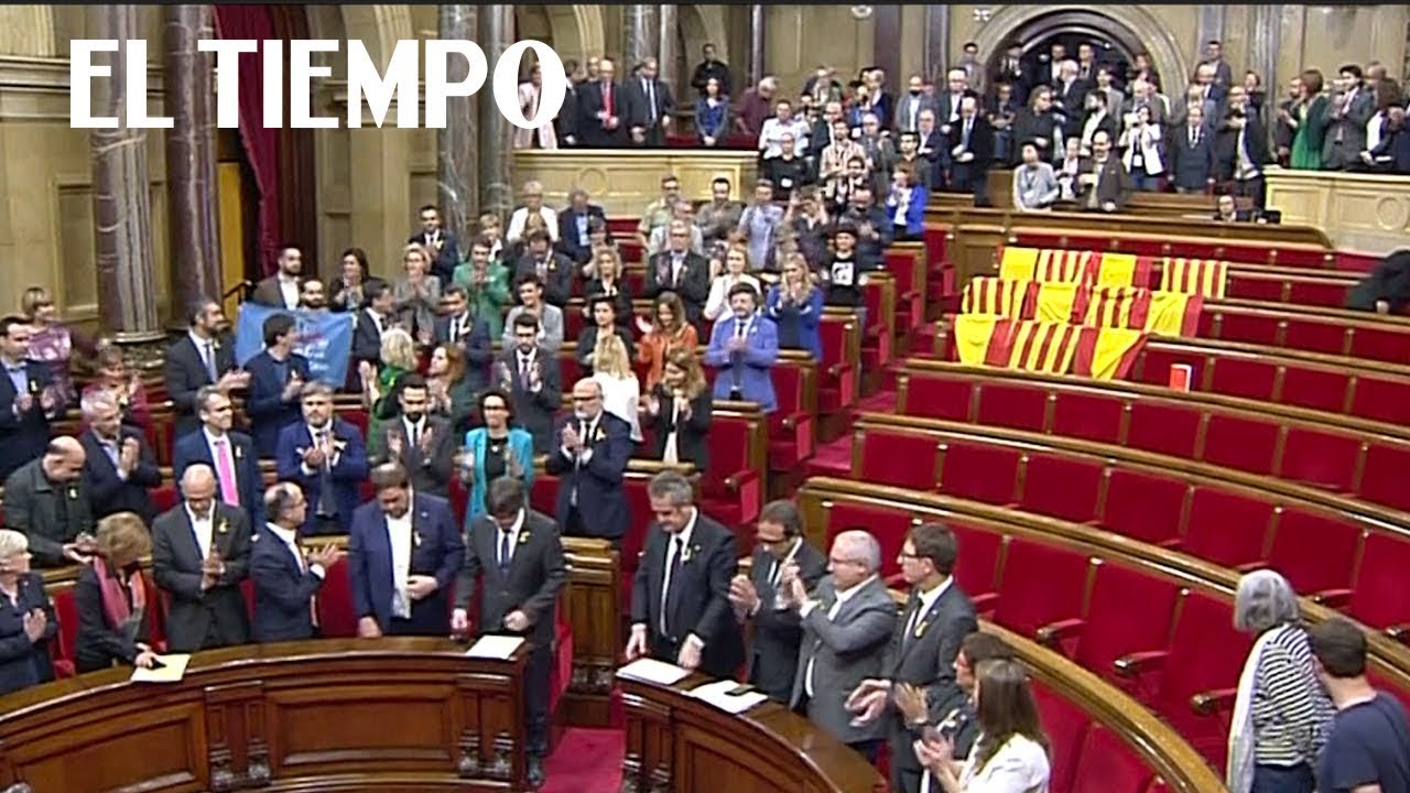 El Parlament de Cataluña aprueba la resolución de independencia | EL TIEMPO