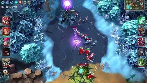 Heroes of Order and Chaos Rising(HOC) Super Creep Glitch After getting Ghuja Buff