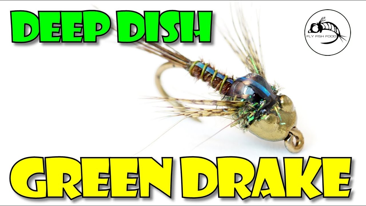 Deep Dish Dish Green Drake Nymph – Fly Fish Food