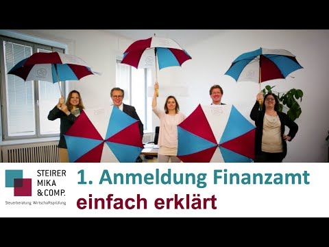 erste Anmeldung Finanzamt