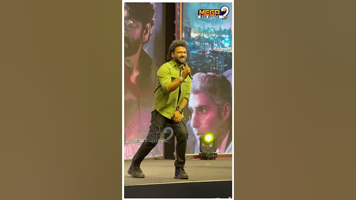 Devisri Prasad Sings Chiru Song in  Kubera Movie Success meet | Mega Star | King | Mega9 Boxoffice