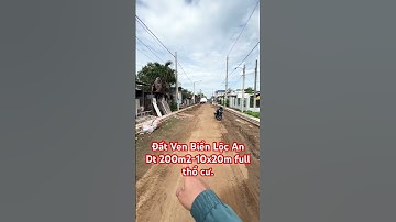 Đất Ven Biển Lộc An-Hồ Tràm-Bà Rịa Vũng Tàu. Chỉ 2ty250. #batdongsan #datbariavungtau #datgiare