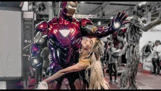 I DID AN AERIAL PERFORMANCE AT COMIC CON STOCKHOLM | Vlog