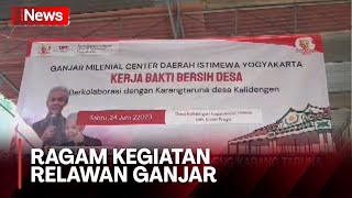 Relawan Ganjar Pranowo Gelar Ragam Kegiatan Positif Jelang Pilpres 2024