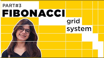 Fibonacci Grid Layout Design l How To Use Grids l Part#1  l Designkhana  1/2 #duasyednibbi