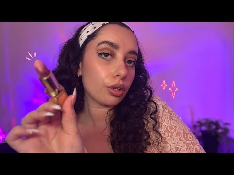 ASMR - ROLEPLAY, JE TE MAQUILLE PENDANT LA SOIRÉE ✨ (Euphoria)