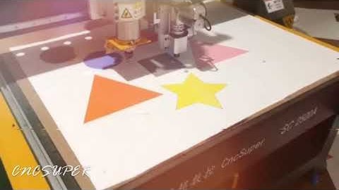 Spindle+CCD graphics+Oscillating knife CNC ROUTER