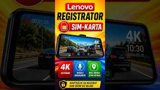 VideoRegistrator sim kartalik lenovo, ВидеоРегистратор сим карталик #automobile #mashinabozor