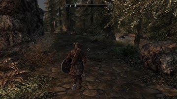 Skyrim - Mods Test on PS5: Wolf AI Test 01