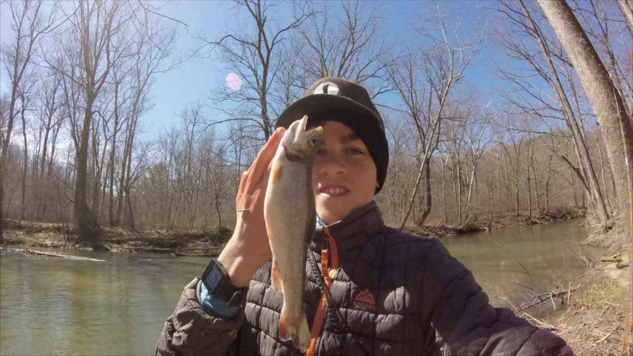 Passage Creek Trout Fishing YouTube
