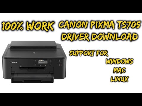 Support pour Canon Pixma TS705 (TS705a) avec CISS de Cityinkexpress