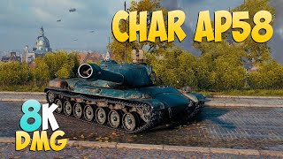 Char AP58 - 4 Kills 8K DMG - Relaxed - World Of Tanks