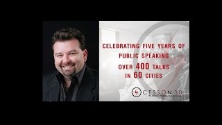 Celebrating Five Years of Public Speaking (Cesson 3.0)