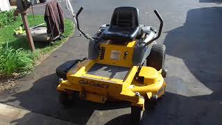 Cub Cadet Zero Turn Needs Work To Sell