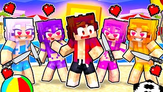 MY CRAZY FAN GIRLS Invited Me On Vacation... (Minecraft)
