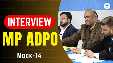 MP ADPO | Mock Interview #14 | Unacademy Judiciary