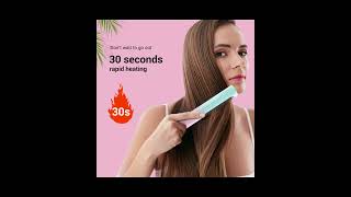 Hair Straightener Smart Electric Brush #shorts #foryou #fyp