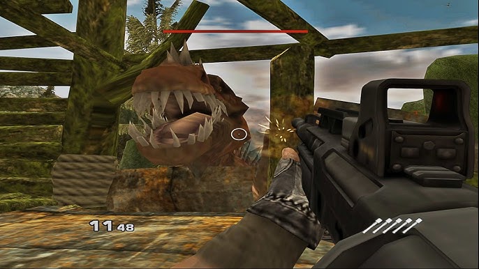 O FPS DE DINOSSAUROS DESCONHECIDO NO PS3! JURASSIC THE HUNTED VALE A PENA?  