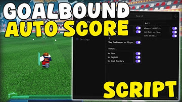 [☃️XMAS] Roblox Goalbound Script Auto Score & Infinite Stamina Pastebin 2025