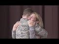 Air Force Member Surprise Homecoming Reunion
