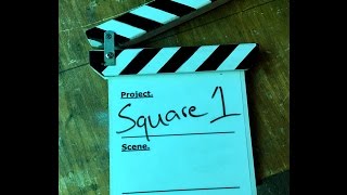 Diy clapperboard.