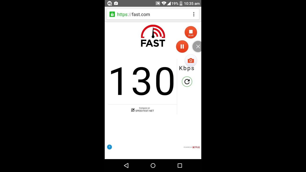 speed test app uninstall