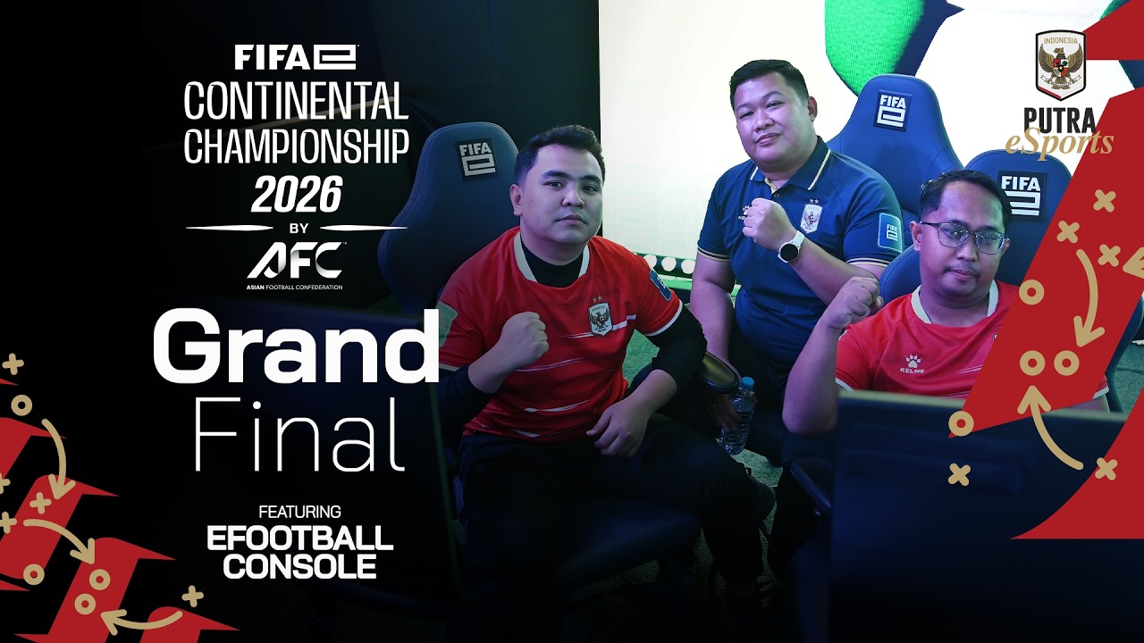 LIVE! INDONESIA vs JEPANG | Grand Final FIFAe Continental Championship - Console Team