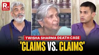Twisha Sharma Death Case: Mother in Law vs father and brother | Who said what | Viral videos