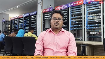 Placement Success Story of Prasanth Lanjewar | CCIE Training #networkershome #networking