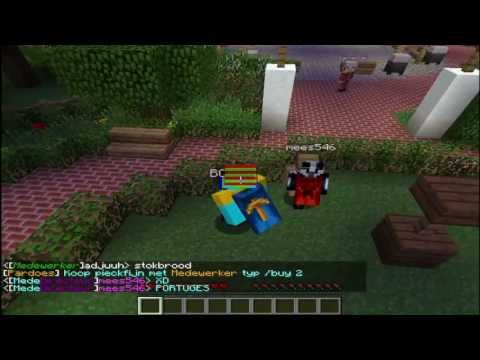 minecraft efteling dans met een vogel