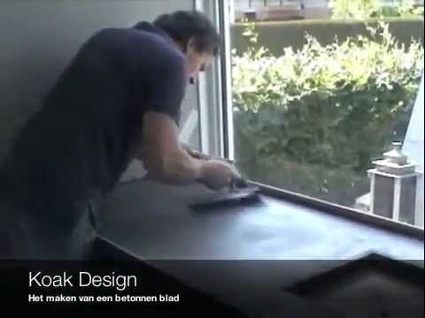 Concrete worktops koak design