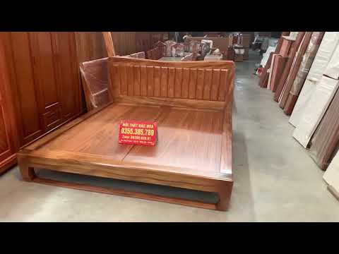 Video Giới thiệu báo giá giường zito đùi gà gỗ hương xám kt... - youtube