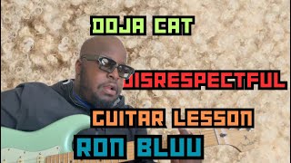 Doja Cat - DISRESPECTFUL (Guitar Lesson)