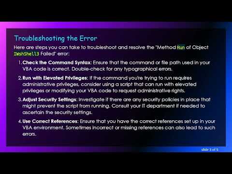 Solving the 'Method