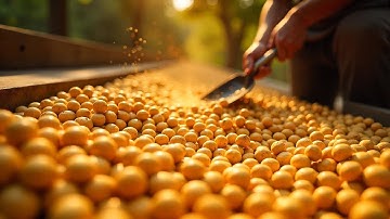 How Premium Macadamia Nuts Are Made in a Factory