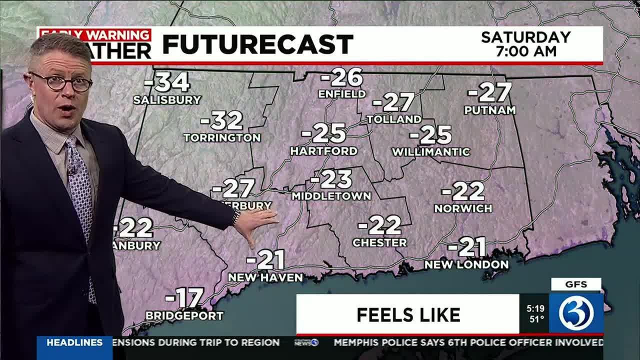 FORECAST: Arctic blast arrives later this week - YouTube
