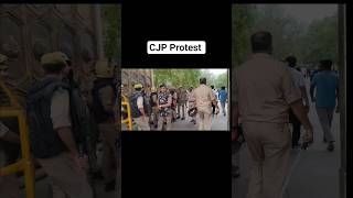 CJP party 🪳 protest lucknow #shorts #viral #protest