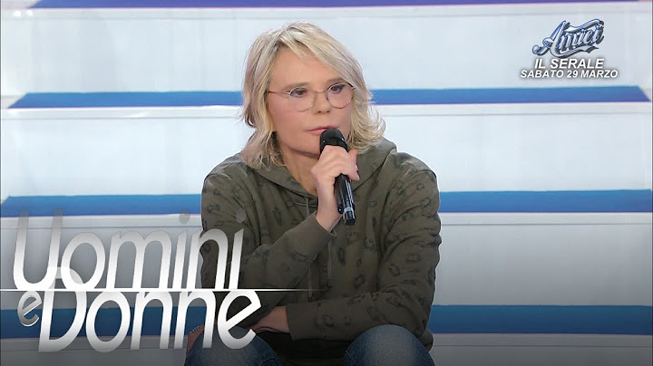 Uomini e Donne, Trono Over - Le parole di Maria De Filippi per il comportamento di Giovanni