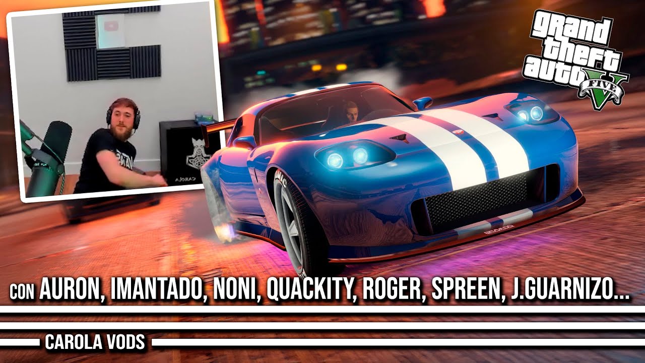 Termino por los suelos en CARRERITAS GTAV 🚘 CAROLA