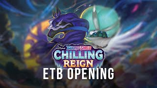 Chilling Reign Pokémon Center Elite Trainer Box Opening by PokéJungle