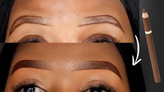 Cheap Eyebrow Tutorial • Using the Cheapest Brow Pencil | How To do your eyebrows for beginners