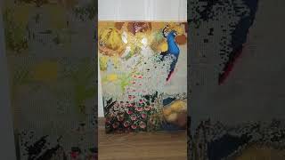 карпатський звук у тиші ранній алмазна мозаїка павич #nilenasans