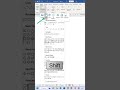 #sn COMPUTER TRAINING and INSTITUTE SARAIMEER AZAMGARH MS word me line Sidhi karne ki short tric