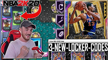 3 *NEW* LOCKER CODES 2K20 + G.O.A.T GALAXY OPAL WILT CHAMBERLAIN GAMEPLAY! (NBA 2K20 MYTEAM)