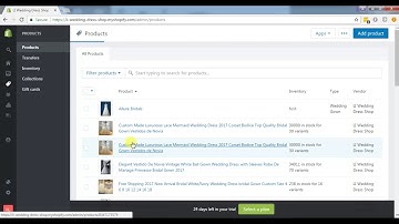 Shopify Basic - How To Edit Existing Product - Ivy