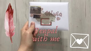 💌(kpop)penpal with me #24 | old poem theme 🖋🤎 screenshot 2