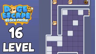 Doge Escape Block Puzzle Level 16 Walkthrough Solution