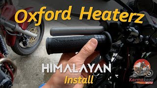 Oxford Heated Grips Installation on 2018 Royal Enfield Himalayan