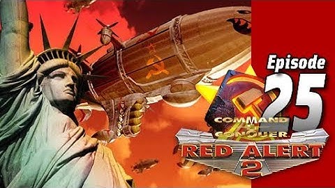 Lets Play Command & Conquer: Red Alert 2: Part 25 - Soviet - Hostile Shore