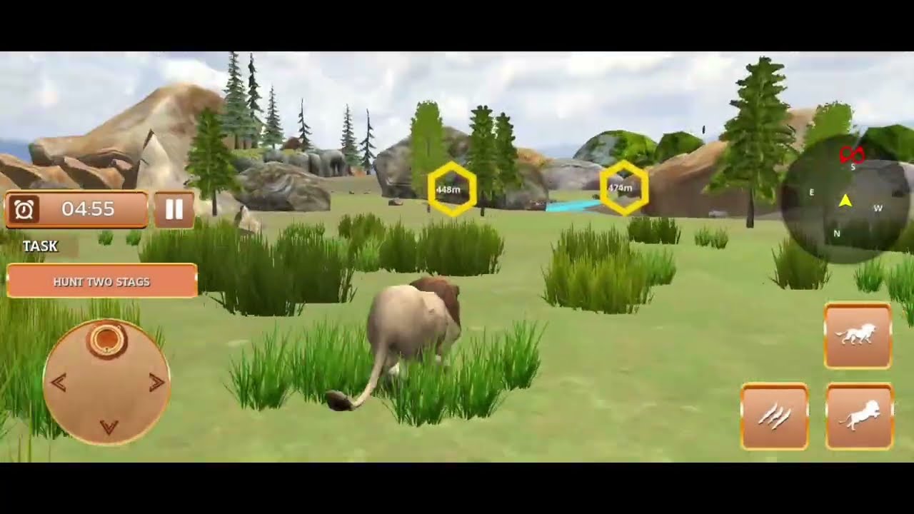 Wild Lion Games: Animal Sim 3D